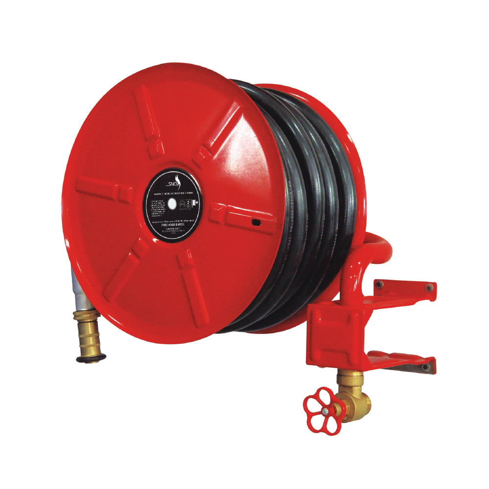 Fire Hose Reel System with 100ft. Pipe Marvi Sons